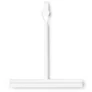 Kép 1/7 - Brabantia ReNew Shower Squeegee 240mm vízlehúzó zuhanyzóba függeszthető akasztóval, 1. oldal vízlehúzó, 2. oldal kefés fej, csúszásmentes, szilikon, fehér - 280184