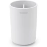 Kép 1/8 - Brabantia ReNew fogkefetartó, elválasztó betéttel, csepptálcával, csúszásmentes talppal, H=110mm, műanyag, fehér - 280306