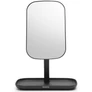 Kép 1/20 - Brabantia ReNew Mirror with Storage Tray álló piperetükör alsó kozmetikai tálcával, szilikon betéttel, 360°-ban állítható üveg tükörrel, sötétszürke - 280702