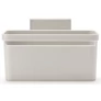 Kép 1/6 - Brabantia SinkSide In-sink Organiser mosogatómedencébe rögzíthető mosogatószervező tapadókorongokkal, műanyag, világosszürke, 127x171x106 mm - 302480