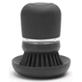 Kép 1/6 - Brabantia SinkSide Soap Dispensing Dish Brush kézi mosogatókefe 100ml mosogatószer adagoló tartállyal, sötétszürke - 302626