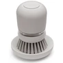 Kép 1/7 - Brabantia SinkSide Soap Dispensing Dish Brush kézi mosogatókefe 100ml mosogatószer adagoló tartállyal, csepptálcával, középszürke - 302824