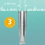 Kép 3/5 - D=50mm átmérőjű Lift-O-Matic Advance kerti ruhaszárítókhoz kialakítva.