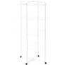 Kép 1/12 - Brabantia HangOn Tower Drying Rack 4 szintes ruhaszárító torony kerekekkel, 30m szárítási hossz, 25kg teherbírás, összecsukható, acél, fehér - 322303