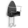 Kép 1/4 - Brabantia Iron Rest vasaló és vasalódeszka tartó, hőálló, falra szerelhető, sötétszürke - 385742