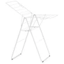 Kép 1/8 - Brabantia HangOn Drying Rack ruhaszárító állvány, 15m szárítási hossz, 4db ruhaakasztó kampó, 12kg teherbírás, összecsukható, acél, fehér - 403323