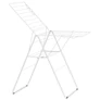 Kép 1/9 - Brabantia HangOn Drying Rack ruhaszárító állvány, 20m szárítási hossz, 6db ruhaakasztó kampó, 12kg teherbírás, összecsukható, acél, fehér - 403385