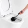 Kép 6/9 - Műanyag WC-kefével.