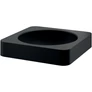 Kép 1/3 - DELABIE QUADRA mosdópultba félig süllyesztett r.m. acél kézmosókagyló, matt fekete Teflon, 380x380mm