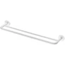 Kép 1/2 - DELABIE törölközőtartó rúd, 600 mm egyenes, 2 állású, r.m. acél, d=16/20 mm, fehér