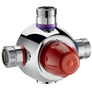 Kép 1/4 - DN40 6/4" biztonsági cirkulációs termosztatikus keverőszelep DELABIE Premix Security, szűrőkkel és visszacsapó szelepekkel, 44-58°C, 40-150L/p