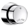 Kép 1/2 - DELABIE TEMPOSOFT 2 nyomógombos piszoár öblítőszelep, max. 7 mm vastag panelra, M1/2", 3mp