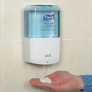 Kép 14/15 - PURELL ES6 automata kézmosó habszappan adagoló patron nélkül, ES6 szappan rendszer, 1200ml, fehér