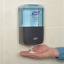 Kép 14/15 - PURELL ES8 automata kézmosó habszappan adagoló patron nélkül, ES8 szappan rendszer, 1200ml, ENERGY-ON-THE-REFILL, fekete