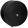 Kép 1/2 - Nagytekercses ipari WC-papír tartó 190-230mm átmérőjű mini-midi tekercsekhez, D=275mm, acél, matt fekete