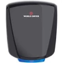Kép 1/7 - Q-162A2 WORLD DRYER VERDEdri villámgyors kézszárító zajszint csökkentővel, alumínium, fekete, 950W, 12mp, 69 dB SILENT