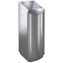 Kép 1/3 - TEMPTATION METRO-S1 vandálbiztos álló hulladékgyűjtő 60L-es belső fém rekesszel, zárható, önoltó, 1,5mm r.m. acél