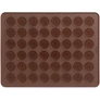 Kép 1/4 - Lékué Silicone Macaron Baking Mat szilikon macaron sütőlap, 24db macaron elkészítéséhez, standard méret - 300x400mm, barna - 880629