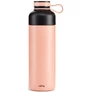 Kép 1/3 - Lékué Insulated Bottle To Go duplafalú termosz palack 0,5L, hőtartó (hideg/meleg), szűrőbetéttel ízesített vizekhez, fogantyúval, szivárgásmentes, r.m. acél, korall - 881602