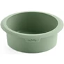 Kép 1/4 - Lékué Air Fryer Mould kerek szilikon sütőforma kis és közepes méretű forrólevegős sütőbe, D=150mm belső méret, 55mm magasság, 185x55x195mm, zöld - 884108