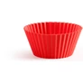 Kép 1/2 - Lékué Silicone Muffin Cups szilikon muffin sütőforma szett, 12db-os, D=70mm, újrafelhasználható, piros - 884825