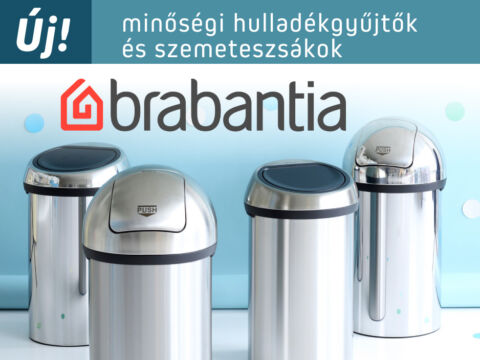 Brabantia minőségi hulladékgyűjtők és szemeteszsákok