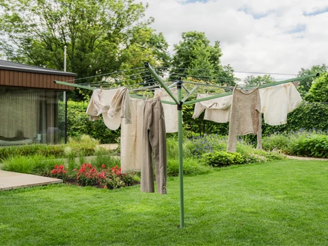 Hogyan válasszunk kültéri ruhaszárítót? Brabantia modellek a gyakorlatban