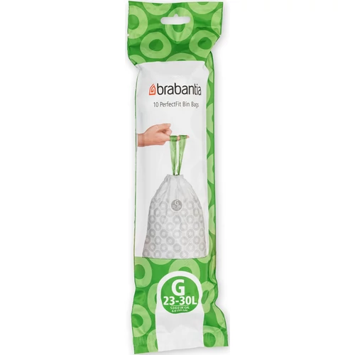 Brabantia PerfectFit szemeteszsák, G méret, 23-30L, 10 zsák/tekercs - 138386