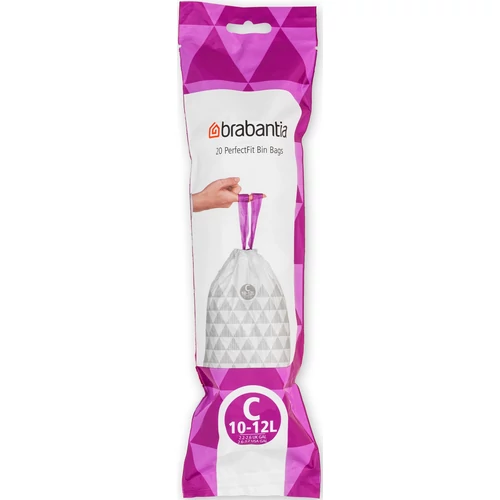 Brabantia PerfectFit szemeteszsák, C méret, 10-12L, 20 zsák/tekercs - 245343