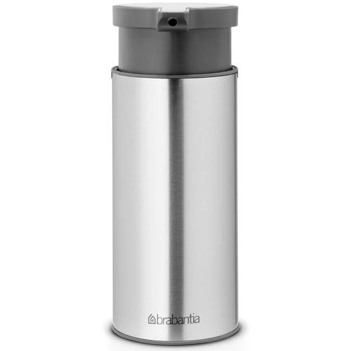 Brabantia Profile pumpás szappanadagoló, 180ml könnyen utántölthető, szabadon álló, csöpögésmentes pumpa, csúszásmentes talp, H=165mm, r.m. acél, selyem ujjlenyomatmentes - 481208