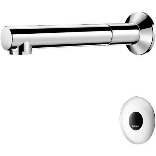 DELABIE TEMPOMATIC fali infracsap kevert vízre bemosakodókhoz 1-28mm panelokra BIOCLIP kifolyóval, 190mm, hálózati