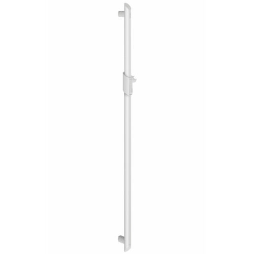 DELABIE Be-Line exkluzív zuhanytartó rúd csúsztatható zuhanyfej tartóval, fehér, 1050mm