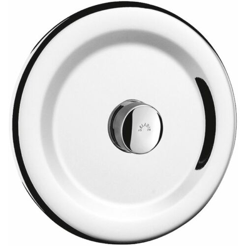 DELABIE TEMPOFLUX 1 beépített nyomógombos WC öblítőszelep kerek fényes előlappal, 3/4&quot;