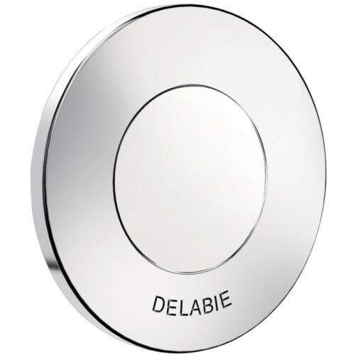 DELABIE TEMPOFLUX 3 AB szervizfolyosós, blokkolásgátlós Soft-Touch nyomógombos direkt WC öblítő 7mp, 200mm falakig, öblítőcsővel, 3/4"