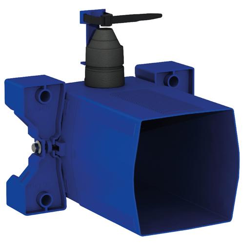 DELABIE TEMPOFLUX 3 beépített, vízzáró BOX WC öblítőszelephez, 10-120mm fal, min. 93mm süllyesztés, kit 1/2
