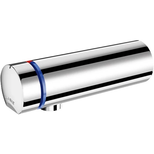 DELABIE TEMPOMIX 3 fali, nyomógombos, fejbenkeverős időzített mosdó csap H-M vízre, L=110mm