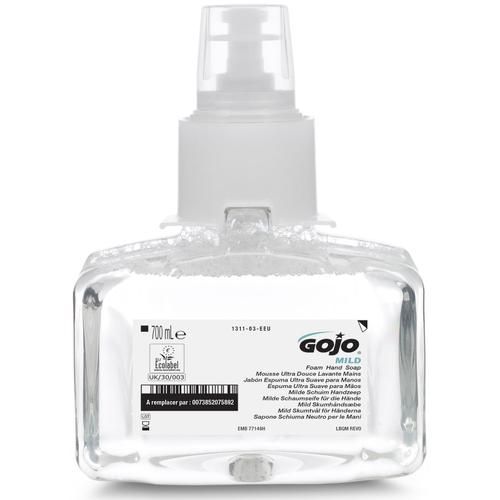 GOJO lágy, illatmentes habszappan, LTX, 700 ml