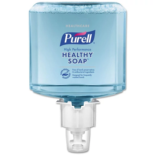 PURELL ES4 HEALTHY SOAP selymes, illatmentes habszappan patron, extra tisztítóhatás, ES4 PURELL Soap manuális rendszer, 1200ml