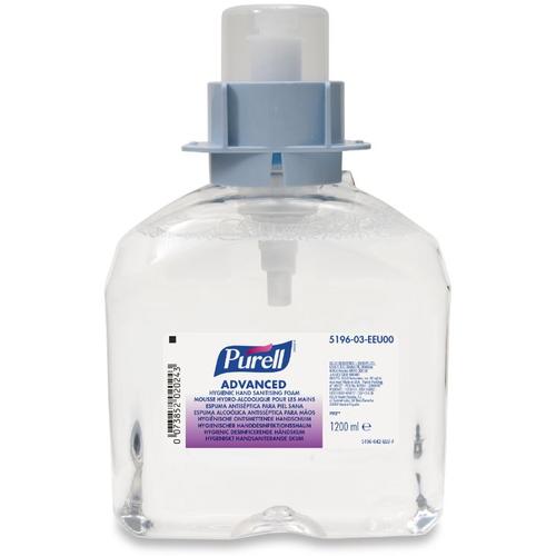 PURELL Advanced kézfertőtlenítő hab, nyomógombos FMX utántöltő patron, 1200 ml