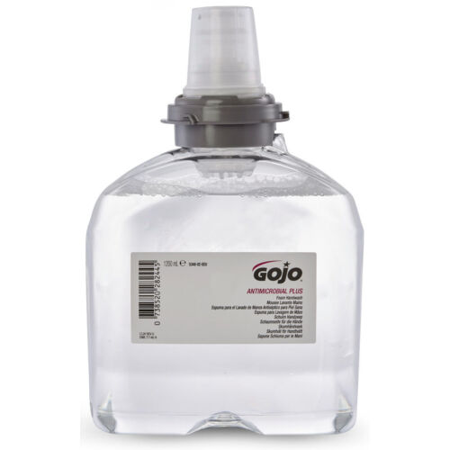GOJO Antimikrobiális Plus fertőtlenítő kézmosó habszappan patron, TFX, 1200 ml