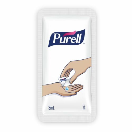 PURELL PERSONALS - PURELL Advanced kézfertőtlenítő gél, egy adagos személyi kézfertőtlenítő 3ml, félbetörhető lapocska