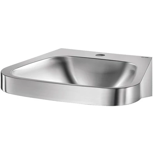 DELABIE FRAJU ergonomikus fali mosdókagyló, 35mm középső csapfurattal, r.m. acél