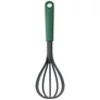 Kép 1/5 - Brabantia Tasty+ Bake & Mix habverő és szűrőkanál, beépített tartóval peremekhez, akasztóval, hőálló, műanyag, platinazöld - 122828