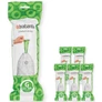 Kép 1/4 - Brabantia PerfectFit szemeteszsák, G méret, 23-30L, Multipack 120 zsák, 6 tekercs, 20 zsák/tekercs - 138423