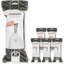 Kép 1/4 - Brabantia PerfectFit szemeteszsák, M méret, 60L, Multipack 120 zsák, 6 tekercs, 20 zsák/tekercs - 138867