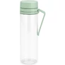 Kép 1/11 - Brabantia Make & Take Water Bottle with Strainer vizespalack 500 ml, szűrőbetéttel gyümölcsök számára, fogantyúval, szivárgásmentes, műanyag, átlátszó/jáde zöld - 202445