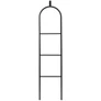 Kép 1/12 - Brabantia Linn Dressboy szobainas, 380x1680mm, helytakarékos, akasztós vállfatartóval, lekerekített, 3 szintes, talp nélküli, acél, fekete - 229886
