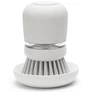 Kép 1/15 - Brabantia SinkSide Soap Dispensing Dish Brush kézi mosogatókefe 100ml mosogatószer adagoló tartállyal, világosszürke - 302640
