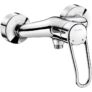 Kép 1/2 - DELABIE SECURITHERM EP nyomáskiegyenlítős forrázásgátló kézi zuhanycsap ergonomikus karral, falon kívüli vízbekötés, STOP/CHECK takarótárcsákkal, 9L/p