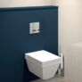 Kép 3/5 - WC felújításkor könnyű szerelhetőséget biztosít az elemes DELABIE WC-öblítő rendszer.
